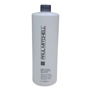Paul Mitchell Soft Style Soft Sculpting Spray Gel Natural Hold 1L / 33.8 Fl Oz